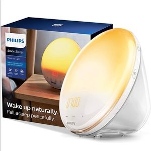 Philips SmartSleep/Wakeup Light, Sunrise/set Simulation, Radio & Reading
Lamp